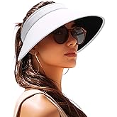 FURTALK Sun Hats for Women Sun Visor Hat UV Protection Wide Brim Summer Beach Hats