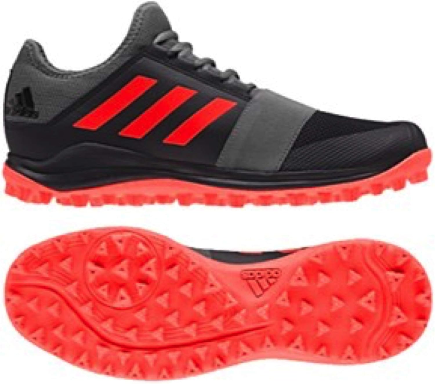 Divox Hockey Astro Training Shoes 2018 Black/Red Amazon.co.uk Shoes
