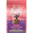 Tiki Cat Born Carnivore High Protein, Chicken, Herring & Salmon Meal, Grain-Free Baked Kibble to Maximize Nutrients, Dry Cat Food, 5.6 lbs. Bag