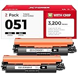 051 Black Toner Cartridge 2-Pack with chip