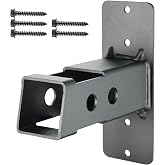 CZC AUTO 2" Hitch Wall Mount Bike Rack Wall Mount, Holds up to 200 lbs | Hanging Garage Organizer, Black Coated Bicycle Hitch Receiver Storage, Easy to Install