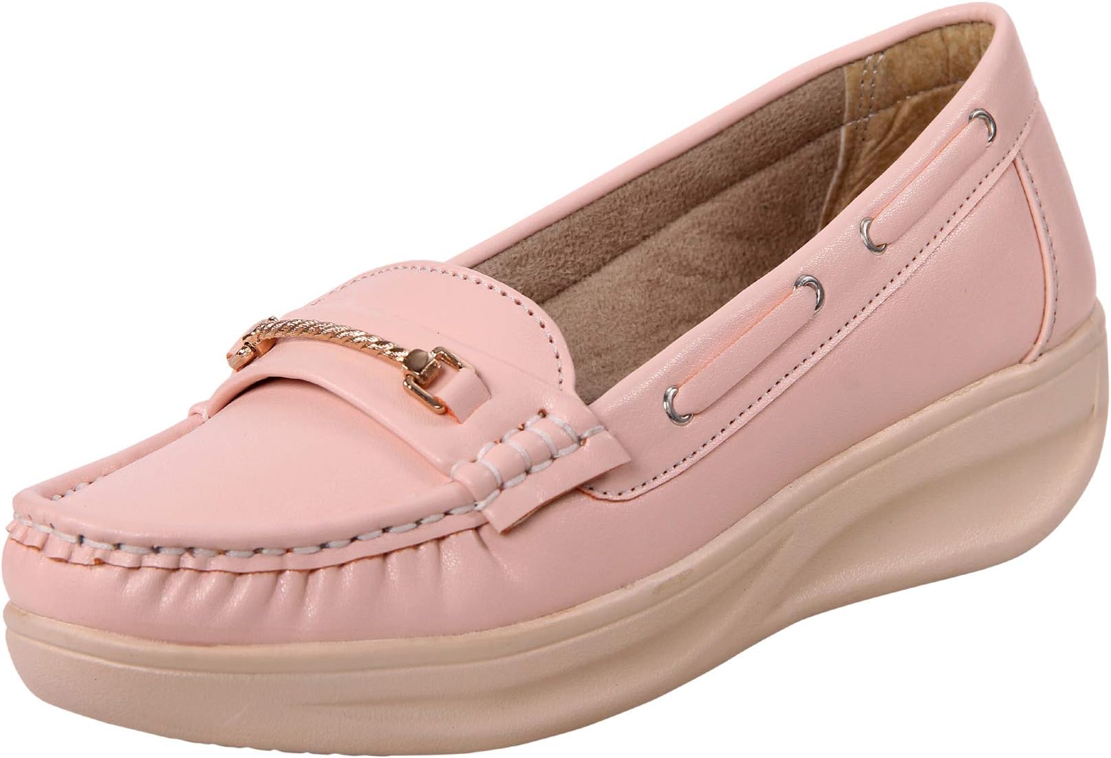 Zappy Women's & Girl's Stylish Casual Moccasins, Fashionable Slip on Loafer, Latest Office Comfort Wear & Lightweight Loafers
