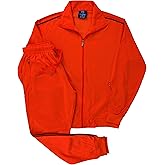 Royal Threads Canada Men 2-piece Classic Jogger Tracksuit Track Jacket & Trackpants Solid Plain Outfit