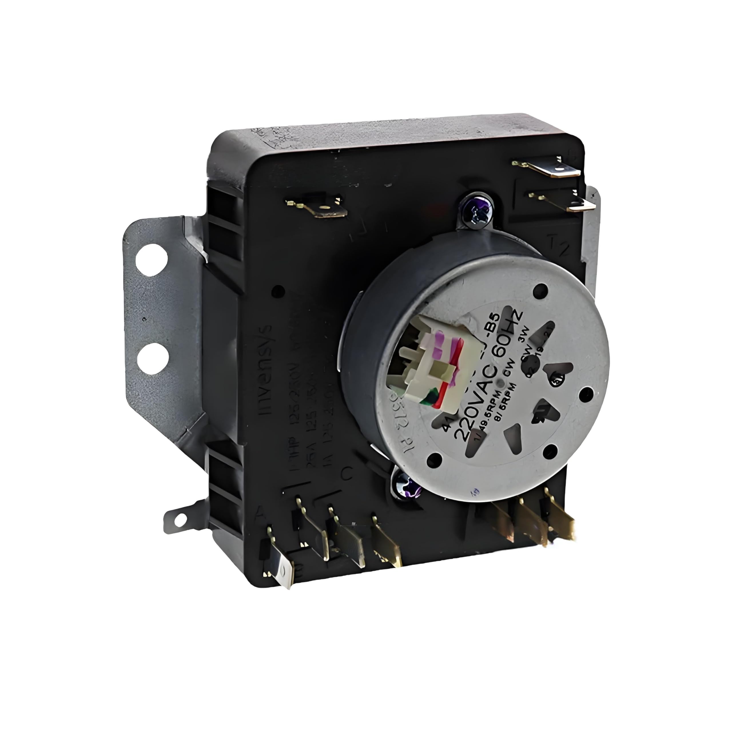 Photo 1 of W10185982 WPW10185982 Dryer Timer Compatible with Whirlpool, Maytag, WED4815EW1 WGD4800XQ0 YWED5200VQ1 Dryer Timer Replacement, 230V 60Hz, Replaces 418-618-20-B5 WPW10185982VP PS2352169