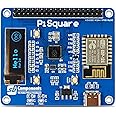 PiSquare - A Raspberry Pi HAT Based on RP2040 and ESP-12E Module, Made to Use Multiple Raspberry Pi Hats, Run Multiple Raspberry Pi Hats Wirelessly
