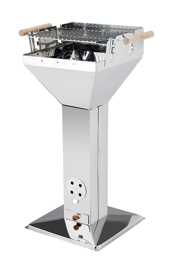 Activa Trichtergrill 'Saalfeld', Silber