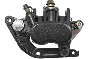 M MATI Front Brake Caliper for Honda Shadow-VLX-600 Shadow-Aero/ACE/Spirit/RS-750 Shadow-ACE/Aero/Sabre/Tour-1100 Magna-750 VT600/VT750/VT1100/VF750 Black 45150-MAH-315 45150-MZ8-305 45150-MEG-006