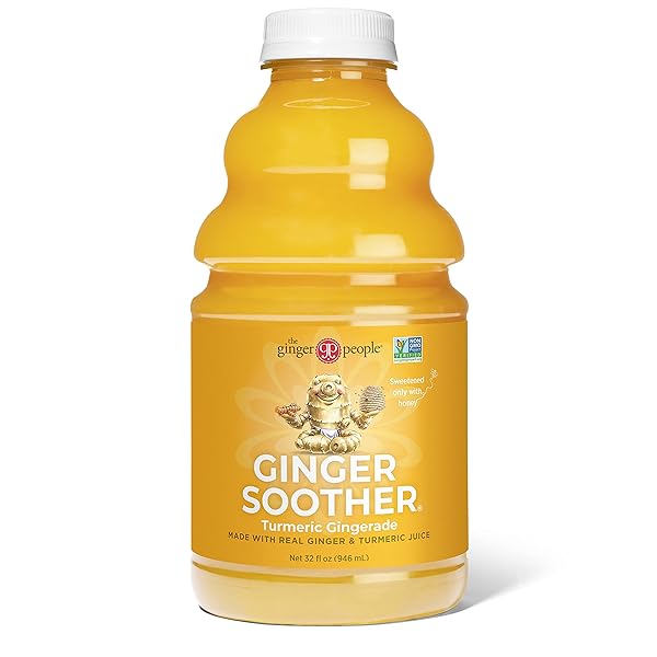 THE GINGER PEOPLE -GINGER SOOTHER TURMERIC GINGERADE –...