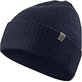 TRENDOUX Knit Beanie for Men Women: Unisex Stocking Cap Soft Winter Hat Wool Cuffed Beanie Skull Cap