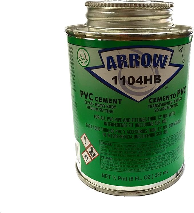 PVC Cement Solvent Glue 237ml Arrow USA Buy Online at Best Price in