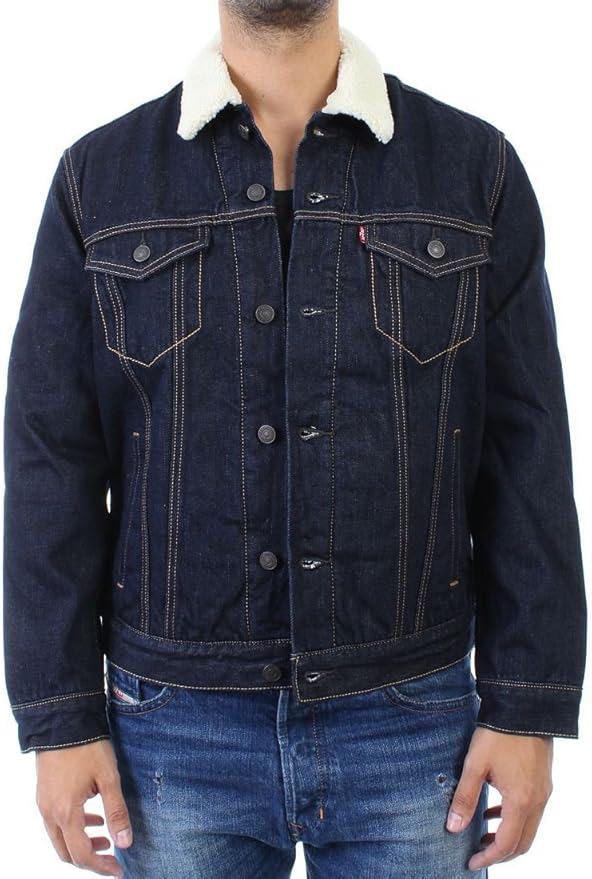 Levi's Men's Good Sherpa Trucker Jacket Amazon.co.uk Clothing