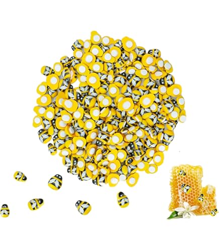 Lot De 80 Petites Abeilles En Résine Pour Travaux Manuels