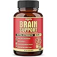 9in1 Brain Support Supplement - Concentrated Ashwagandha Root, Gotu Kola Powder, Bacopa Monnieri Powder and More - 90 Capsules - 3-Month Supply