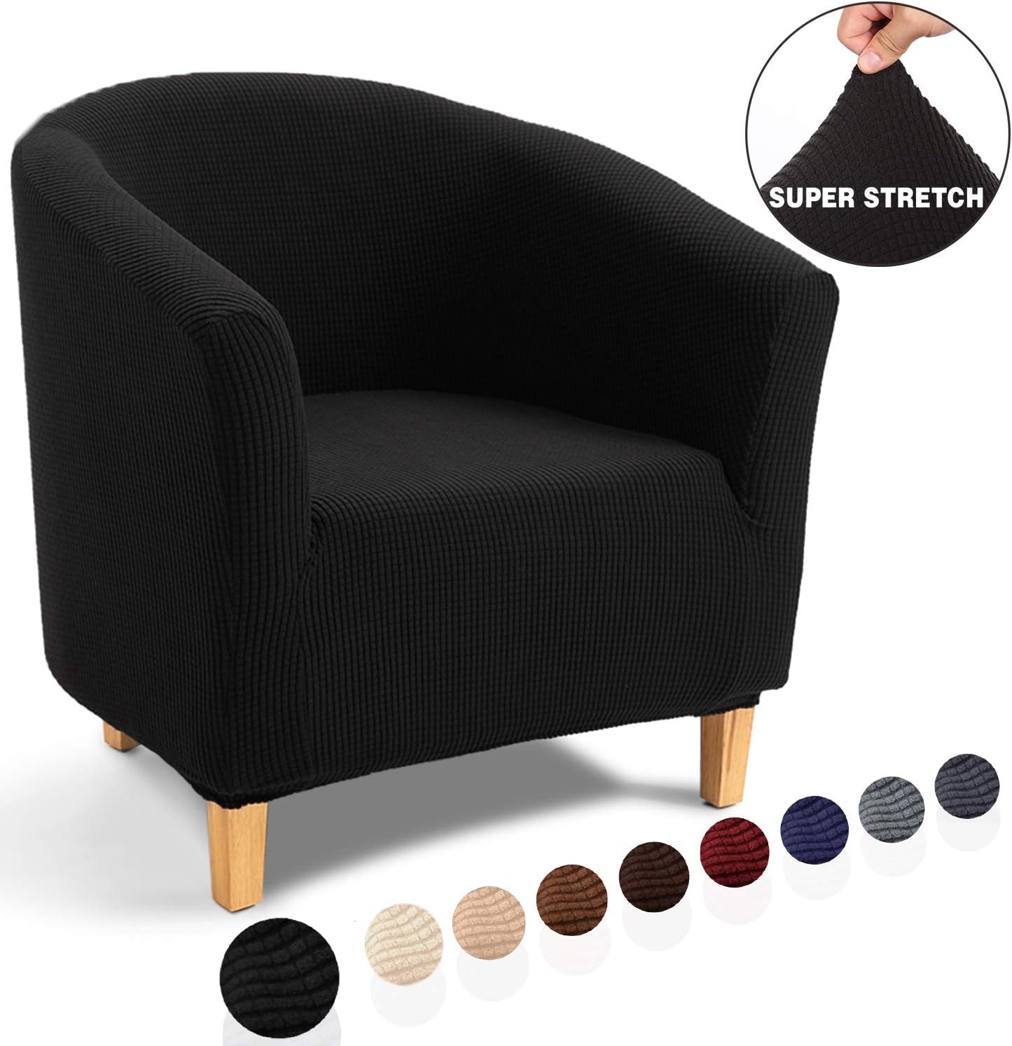 TIANSHU Tub Chair Slipcover,Armchair Slipcovers,Sofa Covers, Couch