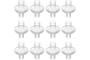 RESPWAVE 12-Pack CPAP Filters, Universal CPAP Inline Filter for CPAP and BiPAP Machines, Compatible with ResMed & Dreamstation Size 22mm & 25mm CPAP Tube, CPAP Supplies
