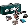Metabo 4-Inch Variable Speed Burnisher Kit, 800-3,000 RPM, 14.5 Amp w/Lock-on, Accessory Set, Electronics, SE 17-200 RT SET, 602259620, Green