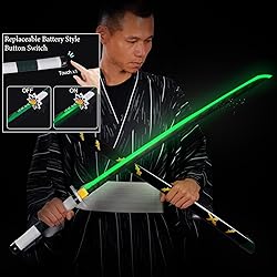 Light Up Sanemi Sword - 40-Inch Plastic with