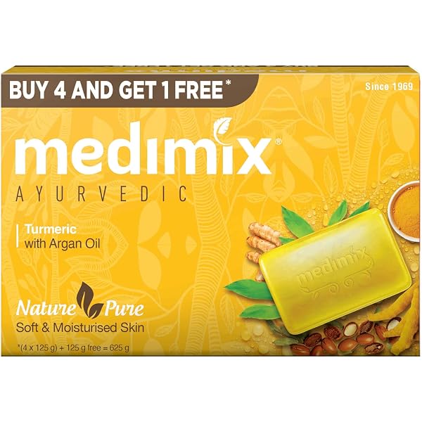 Medimix Ayurveda Seife Mit Sandelholz & Eladi Öl – 3 X 125 G, Gegen Hautunreinheiten & Pigmentflecken