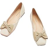 C.Paravano Flats for Women | Square Toe Shoes | Ballet Flats | Dressy Women Shoes