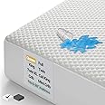Ohgeni 100% Waterproof Mattress Protector, Queen, Fitted Sheet with Stretchable Pockets, Deep Sleep Noiseless Soft. Breathable Cooling Hypoallergenic Material, Mattresses Cover for Bed