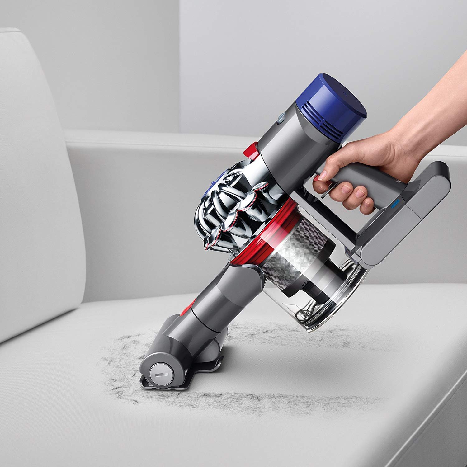 Dyson V8 Animal Cordless Stick Vacuum Cleaner (Iron) and Mattress Tool