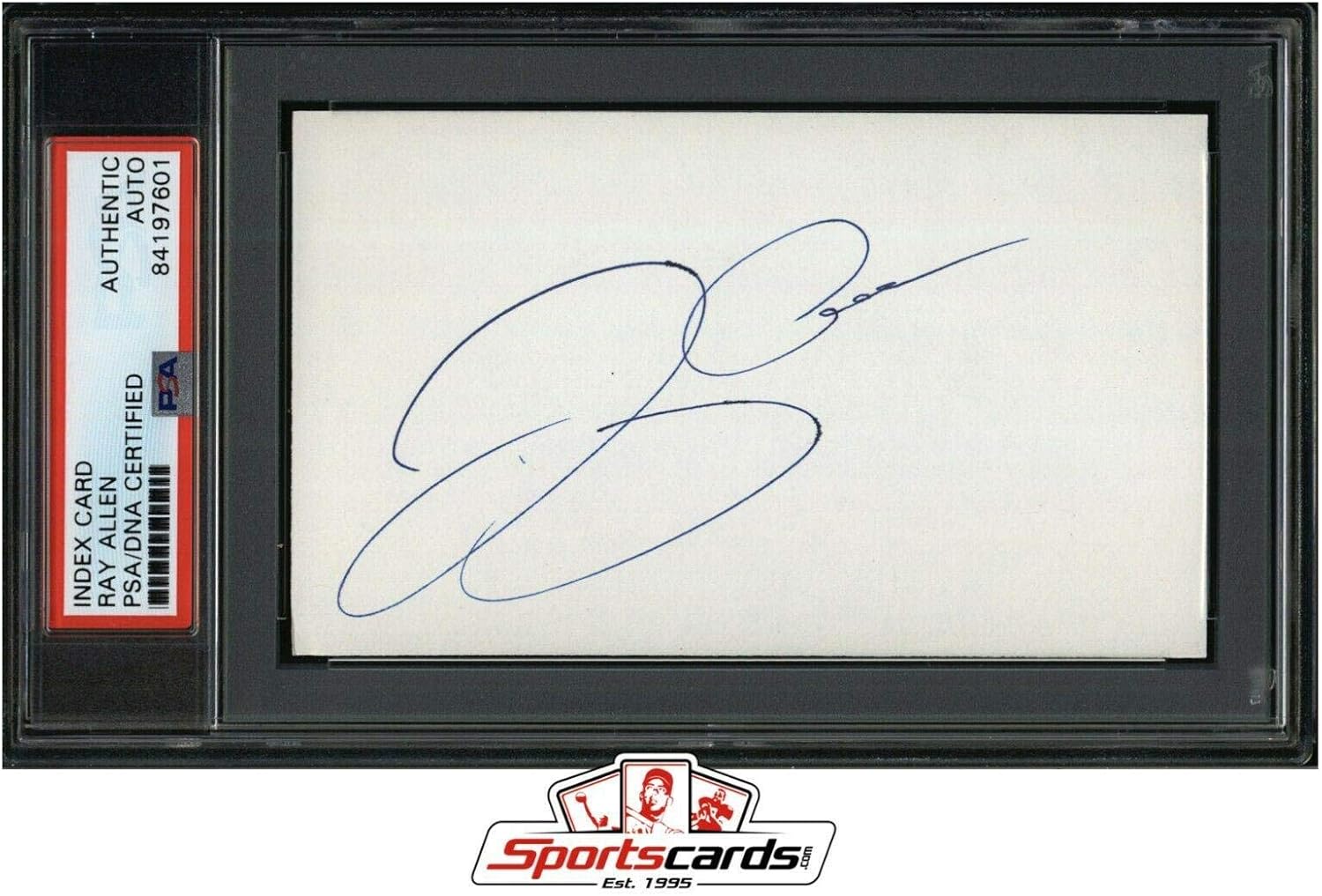 ray allen autograph