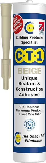 CT1 CT1BIEGE Beige TRIBRID Multi Purpose Sealant & Adhesive 290ml view 2