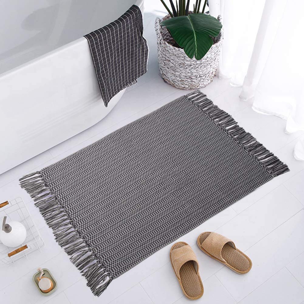 Black Farmhouse Bathroom Rugs Farmhouse Bathroom Rugs Wayfair They