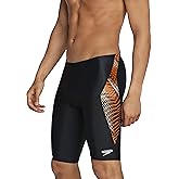 Speedo Men's Swimsuit Jammer PowerFlex Printed Team Colors