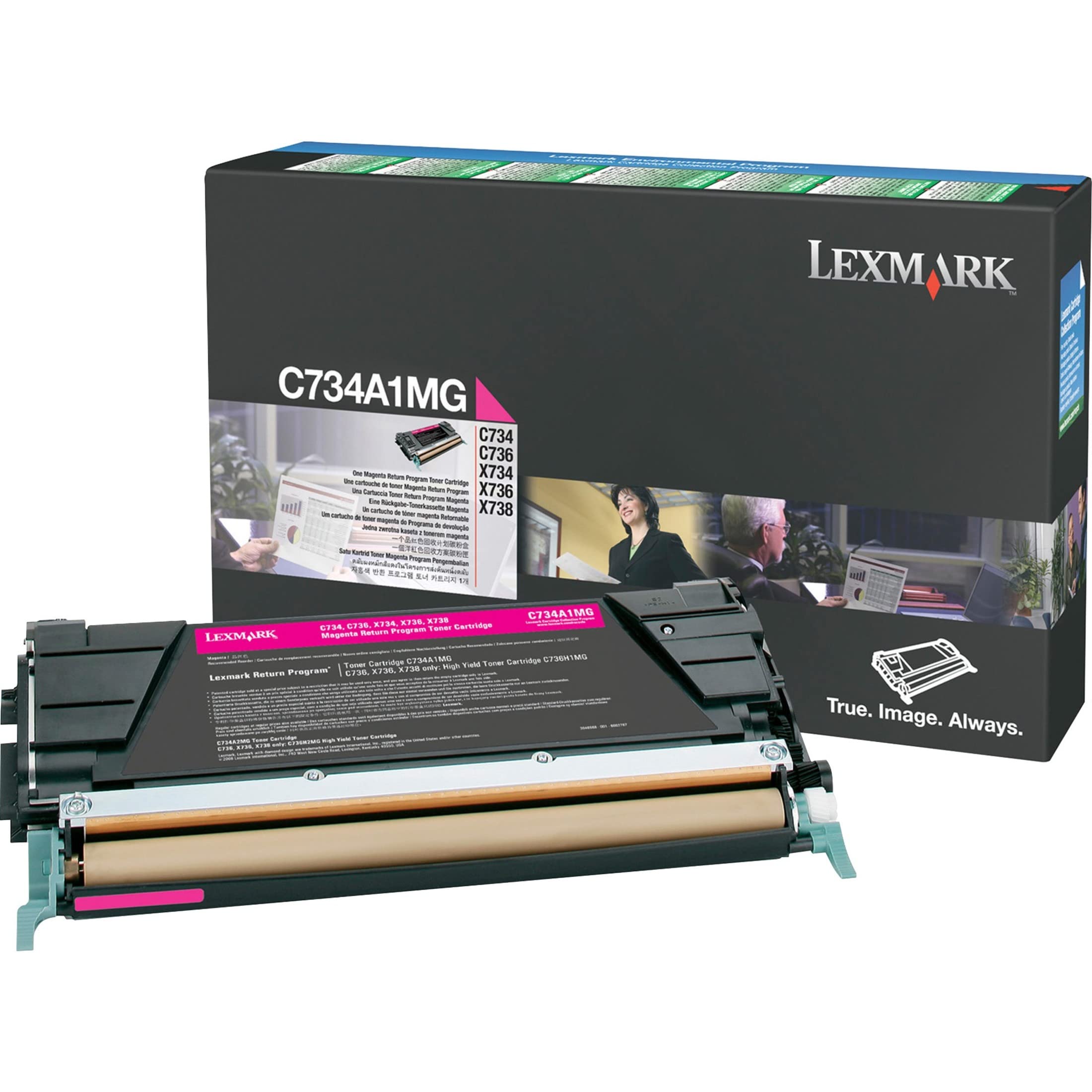 Lexmark - Toner cartridge - 1 x magenta - 6000 pages - LCCP, LRP