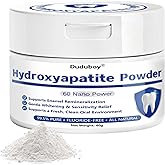 100% Pure Nano Hydroxyapatite Powder for DIY Toothpaste, Hydroxyapatite Powder for Enamel Remineralization Support, Sensitivity Comfort, Natural Whitening & Cavity Defense, Fluoride-Free, Net Wt 40g