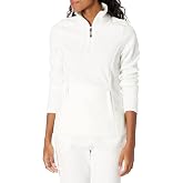Amazon Essentials Women's Classic-Fit Long-Sleeve Quarter-Zip Polar Fleece Pullover Jacket - Discontinued Colors