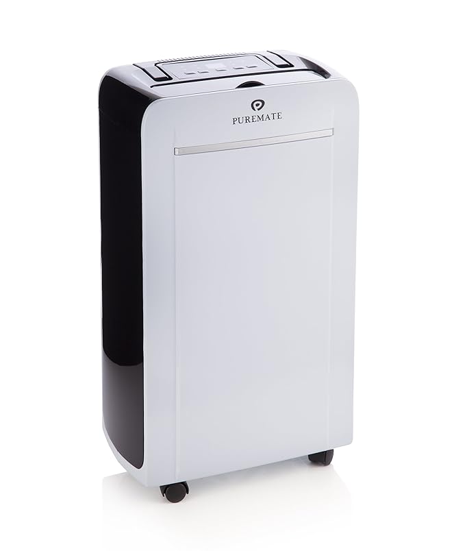 PureMate® 12L Portable & Compact Dehumidifier 12 Litre, Digital Display