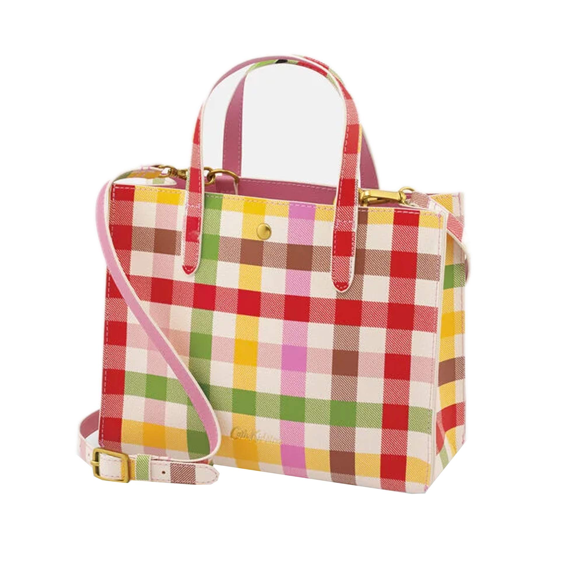Cath Kidston Cross Body Mini Grab Bag, Gingham Check