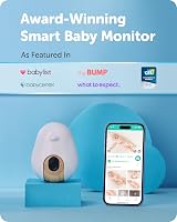 CüboAi Plus Smart Baby Monitor AI Sleep Safety Alerts 1080p HD Night Vision 2 view 2