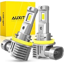 AUXITO H13 Fog Light Bulbs – 6500K White, 30,000LM, 800% Brighter, Plug And Play, Pack Of 2 - View #4