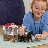 Schleich Horse Club 26Pc Stall with Tori & Princess view 5