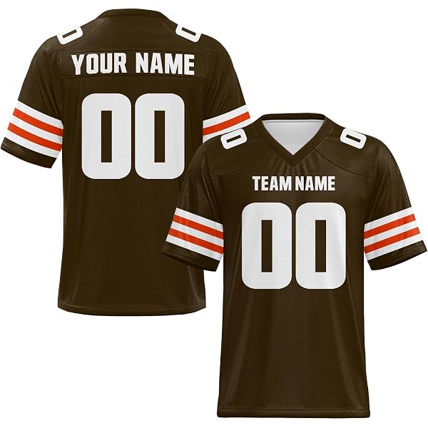 Custom Football Jersey – Personalized With Name & Number For Fans, Events, Fantasy Leagues