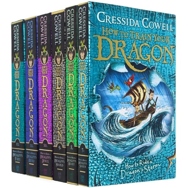 How To Train Your Dragon 12 Books Collection Set By Cressida