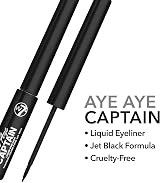 W7 Cosmetics Aye Aye Captain Liquid Eyeliner Very Black 5ml Precision Felt Tip view 3