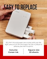 Canon SELPHY XS-20L Ink + Paper Multipack 1 Cartridge 20 Sheets 72x85mm view 5