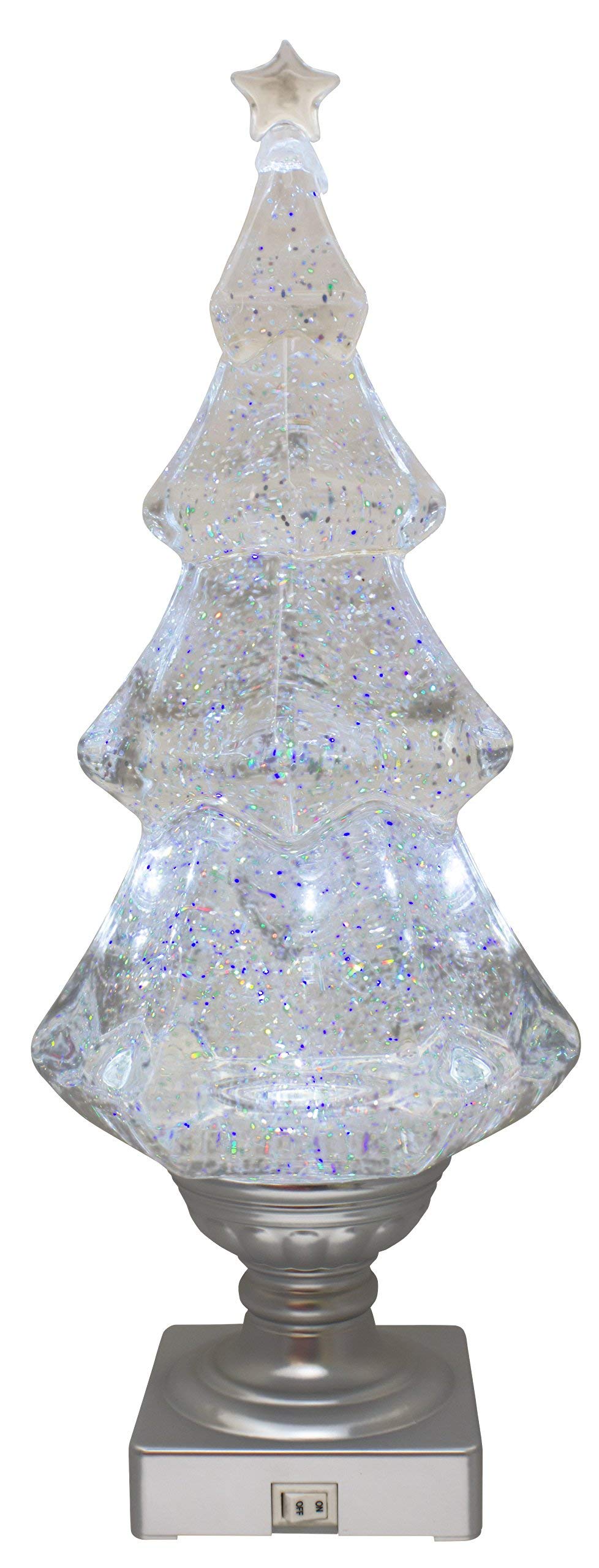 Grasslands Road 471776, Lightup Glitter Christmas Tree, White Buy
