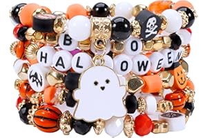 BOOKAY 4th of July Bracelets for Women Girls America Flag Bracelets USA Red White and Blue Patriotic Stretchy Stackable Beaded Heishi Bracelet Gifts Independence Day Jewelry