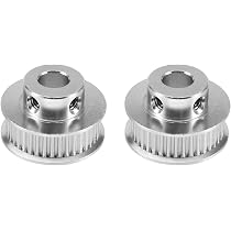 Uxcell 3.17mm To 6mm Bore Rigid Coupling Set Screw L20XD10 Aluminum Alloy,Shaft Coupler Connector,Motor Accessories,Light Blue,2pcs