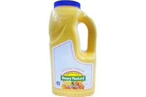 DASHER'S SPICE & BEANS Gourmet Honey Mustard Sauce | Marinade & Dipping | 64 fl oz.