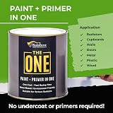 THE ONE All-In-One Paint & Primer Black Satin 1 L Multi-Surface view 2