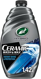 Turtle Wax Hybrid Solutions Ceramic Car Wash and Wax 1.42L Gentle pH-Neutral view 1