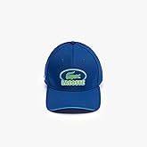 Lacoste Men's Twill Baseball Cap, Globe, Medium
