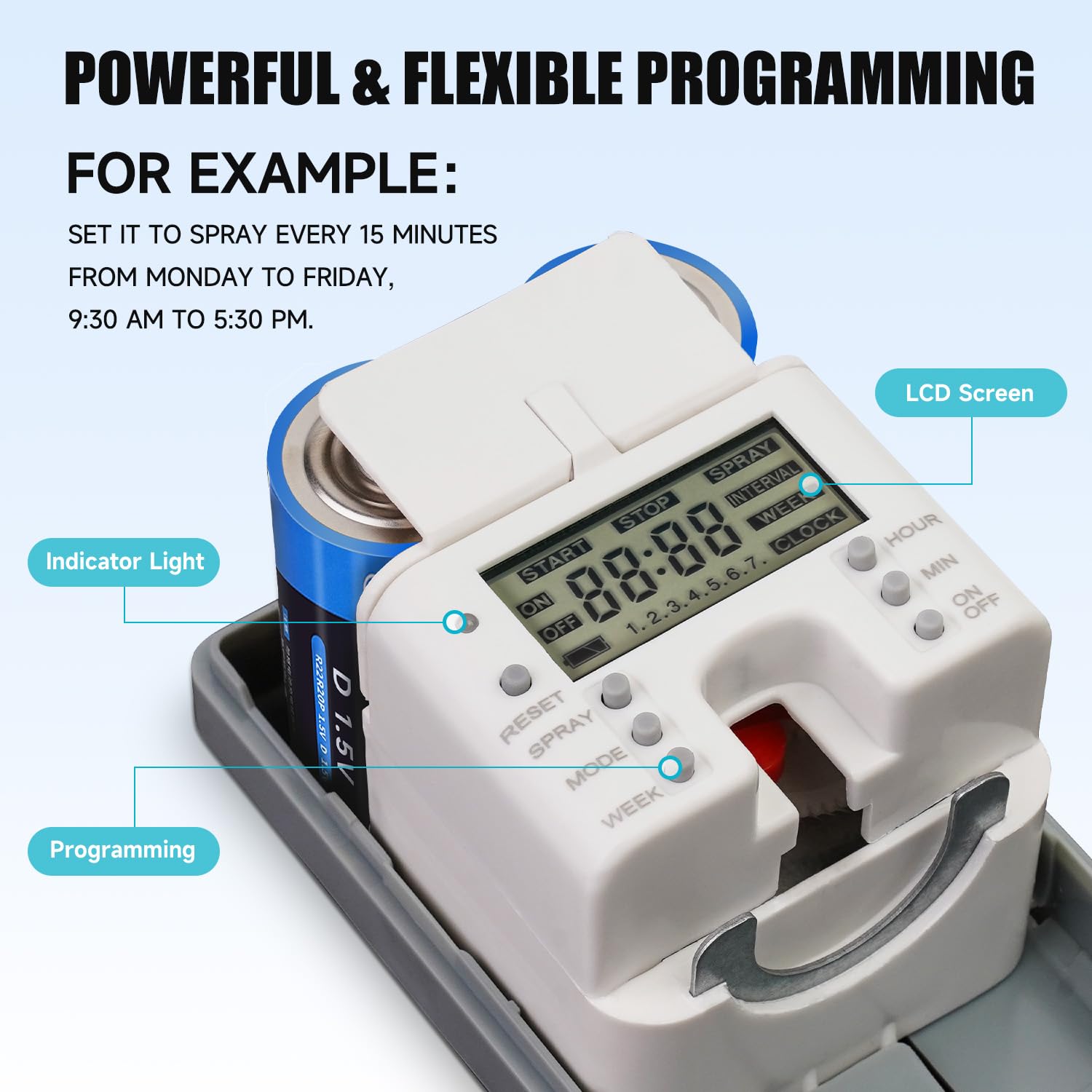 AIKE Automatic Air Fresheners Spray Dispenser – Programmable(Compatible with 