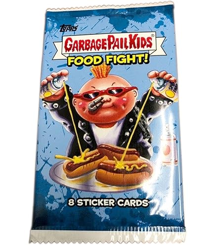 Amazon.com: Topps 2021 GPK Garbage Pail Kids Food Fight! - 5 FOIL Packs